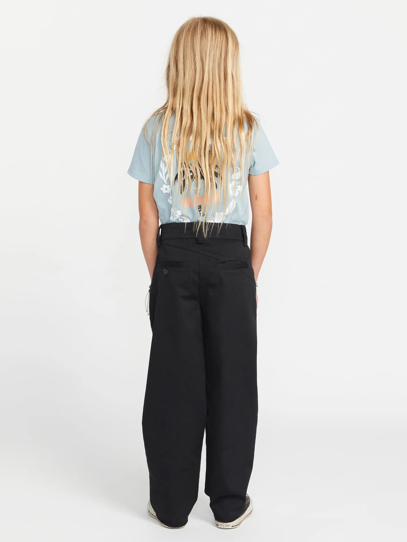 Girls Whawhat Chino Pants - Black