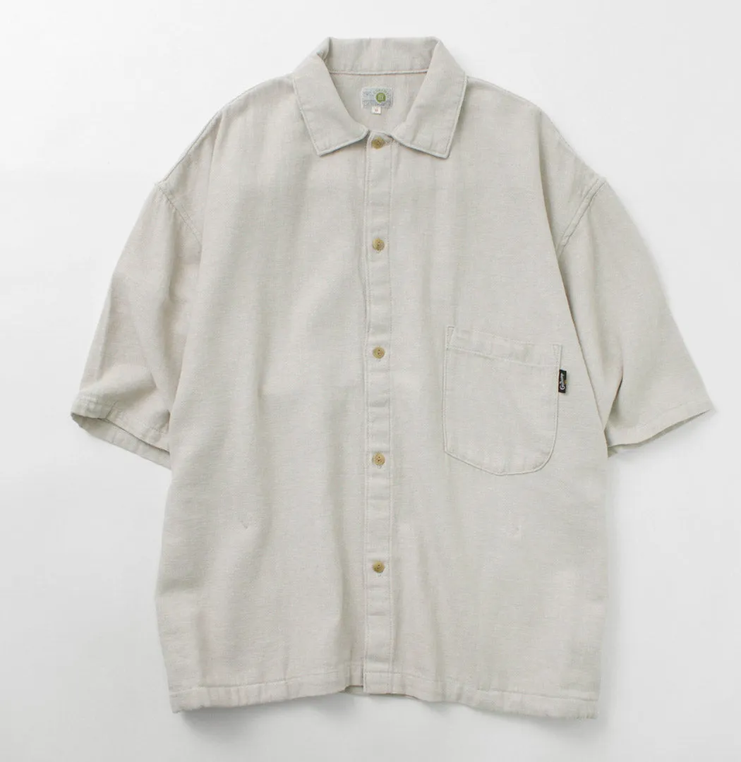 GOHEMP / Greenhill Shirt Hemp Cotton Broken Twill