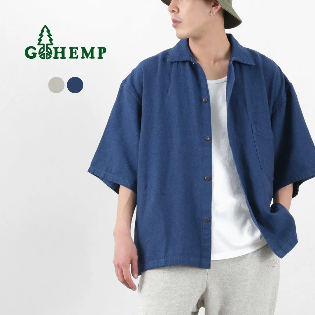 GOHEMP / Greenhill Shirt Hemp Cotton Broken Twill