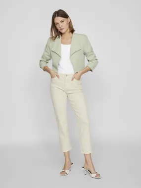 HERBIN CROPPED BLAZER (GREEN)