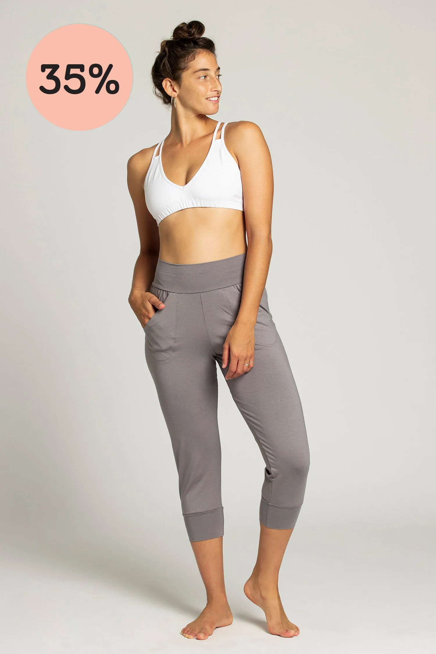 I'mPerfect Slouchy Capri Pants 35%off