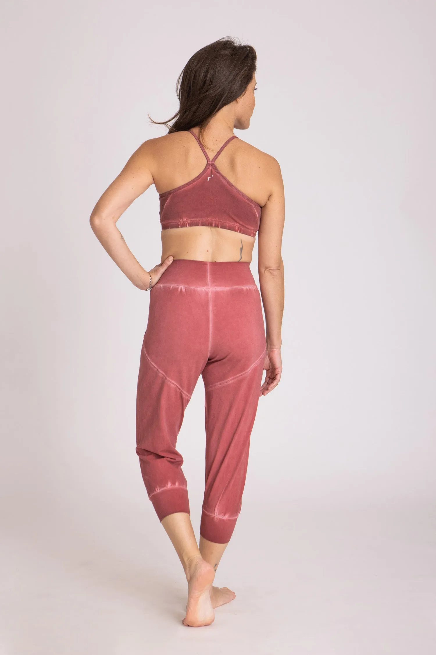 I'mPerfect Stonewash Slouchy Capri Pants 25%off