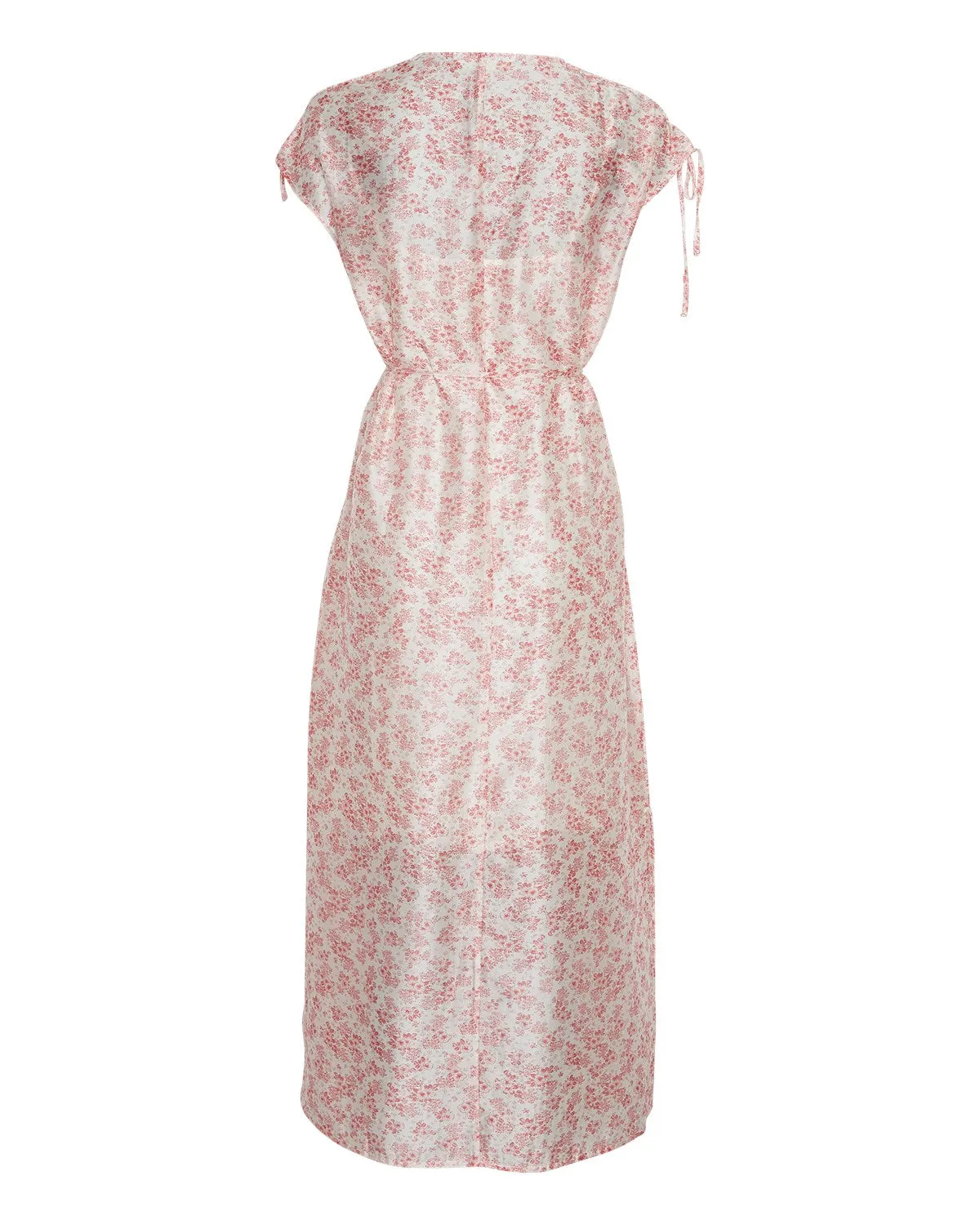 Isadora Sl Maxi Dress Aop - Chalk Pink Flower