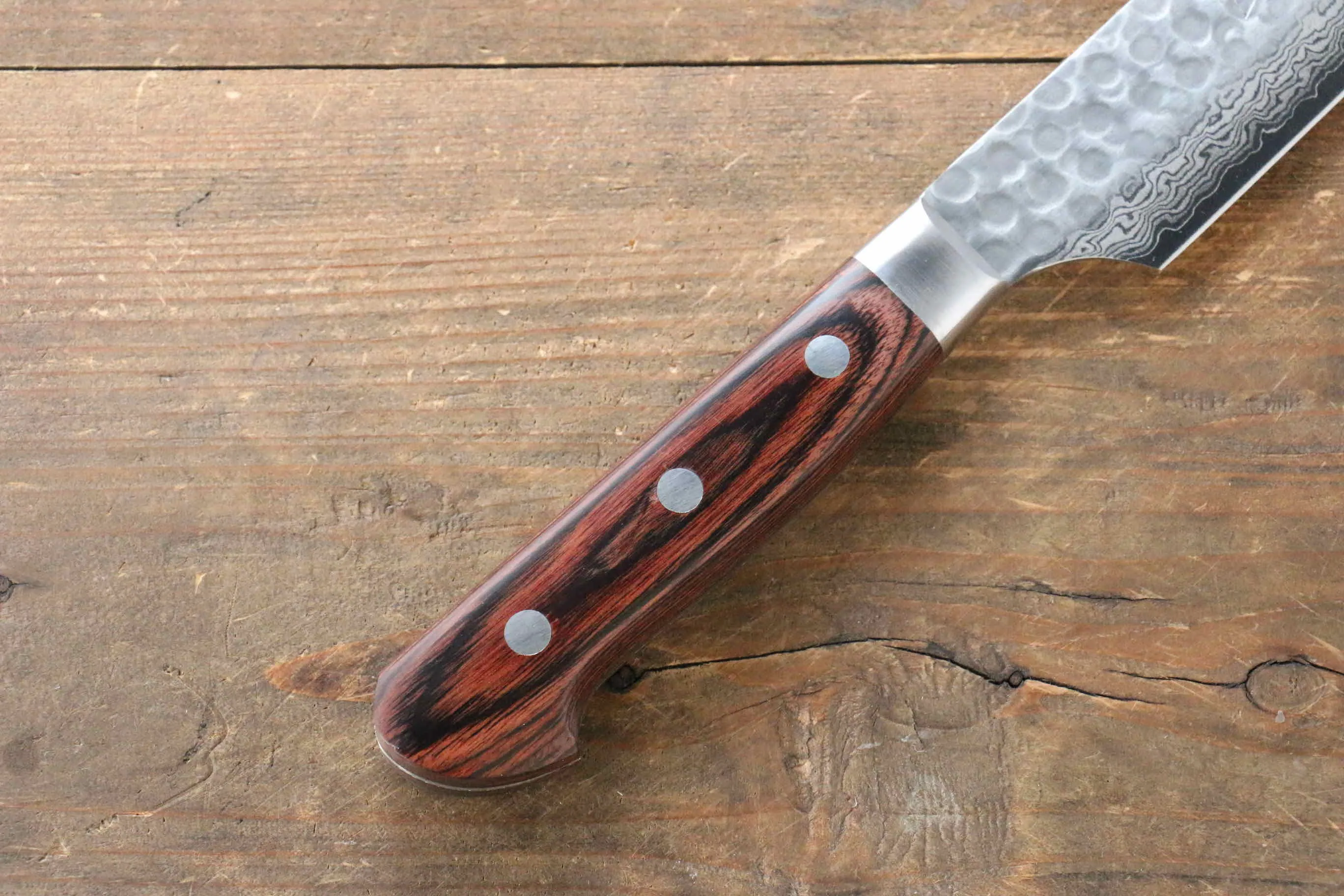 Jikko VG10 17 Layer Yanagiba  300mm Mahogany Handle