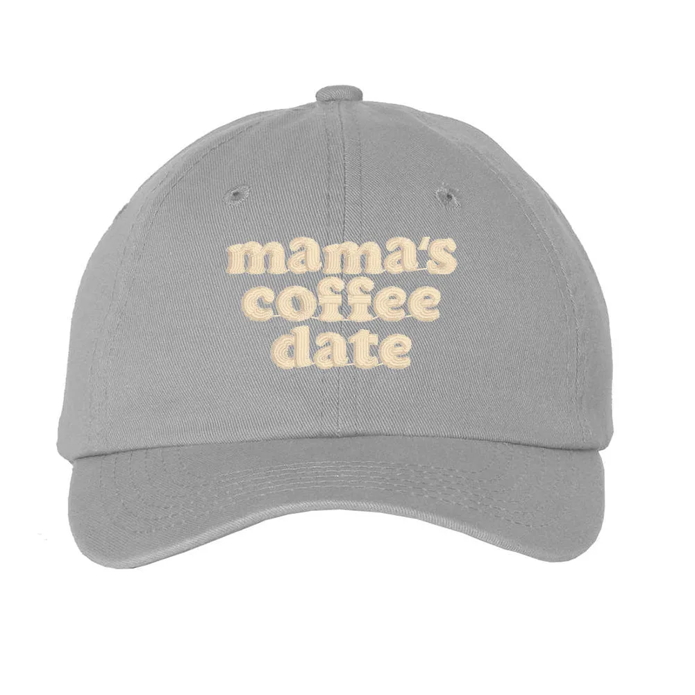 Kids 'Mama's Coffee Date' Baseball Hat