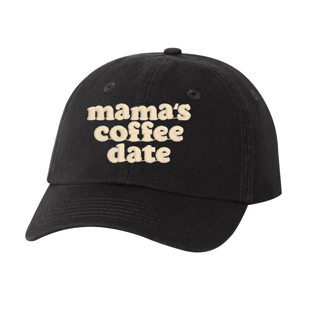 Kids 'Mama's Coffee Date' Baseball Hat