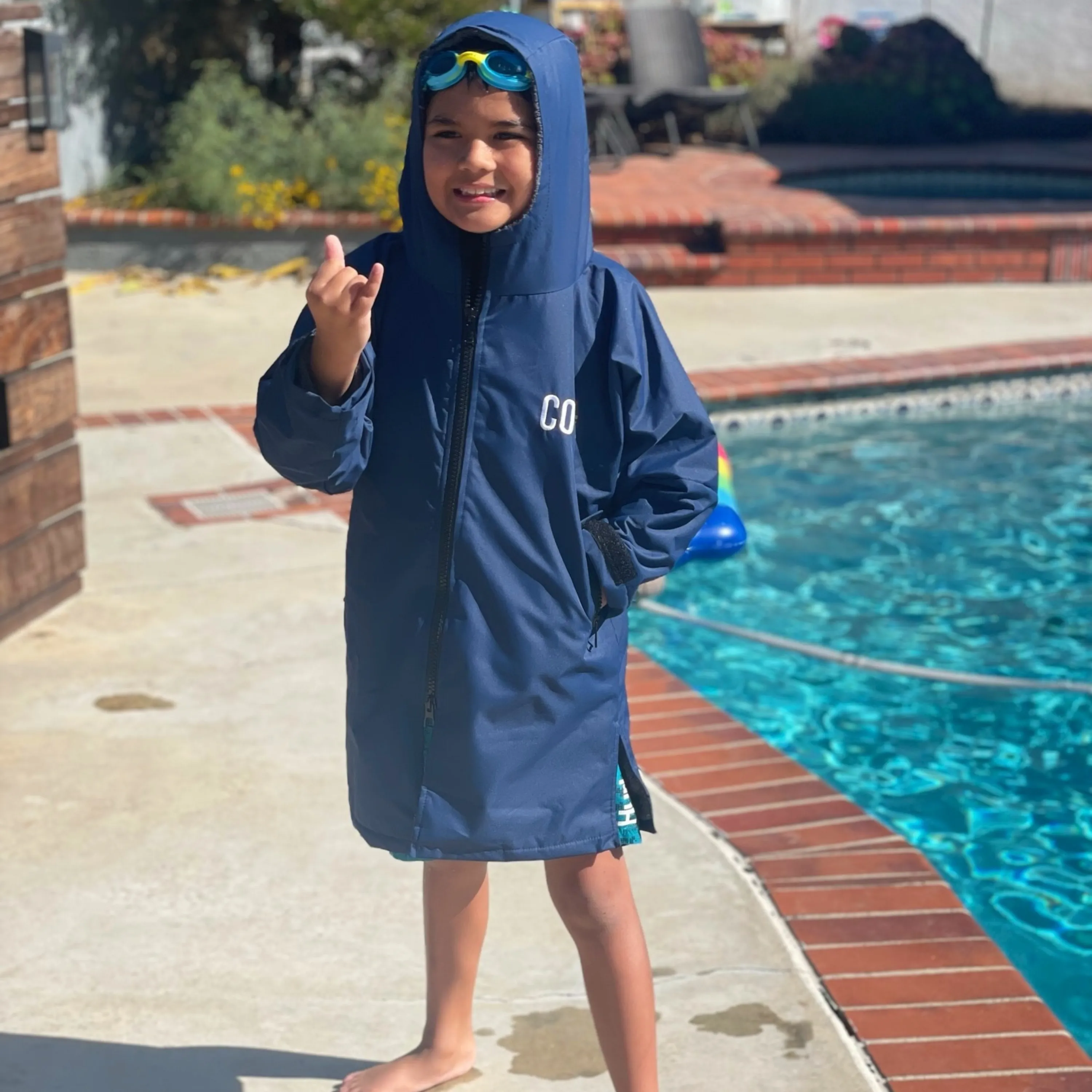 Kids Swim Parka Ages 4-8