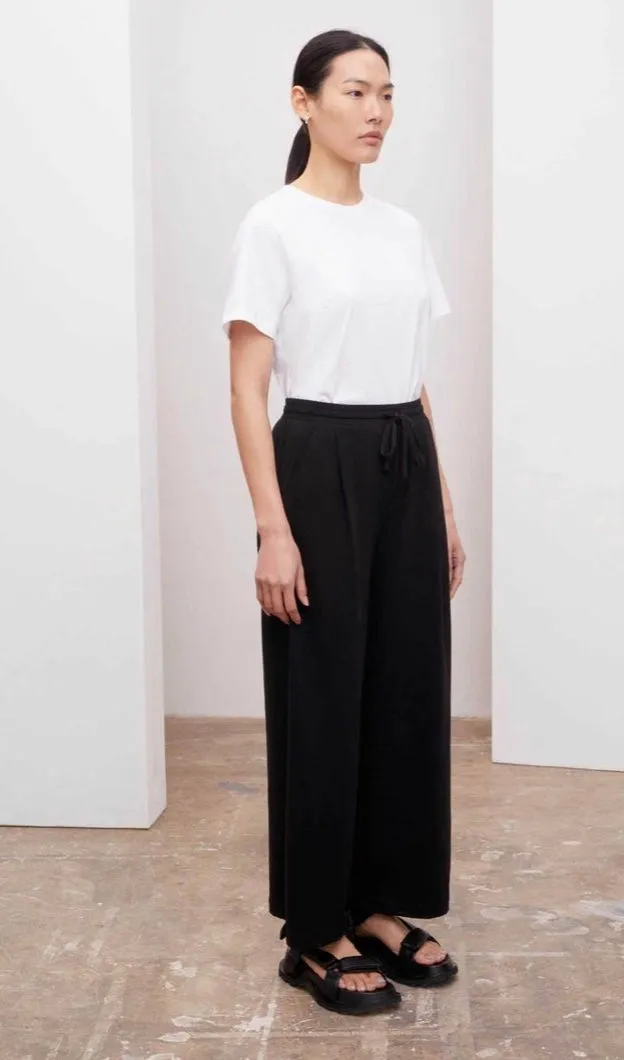 Kowtow Wide Leg Pant in Black