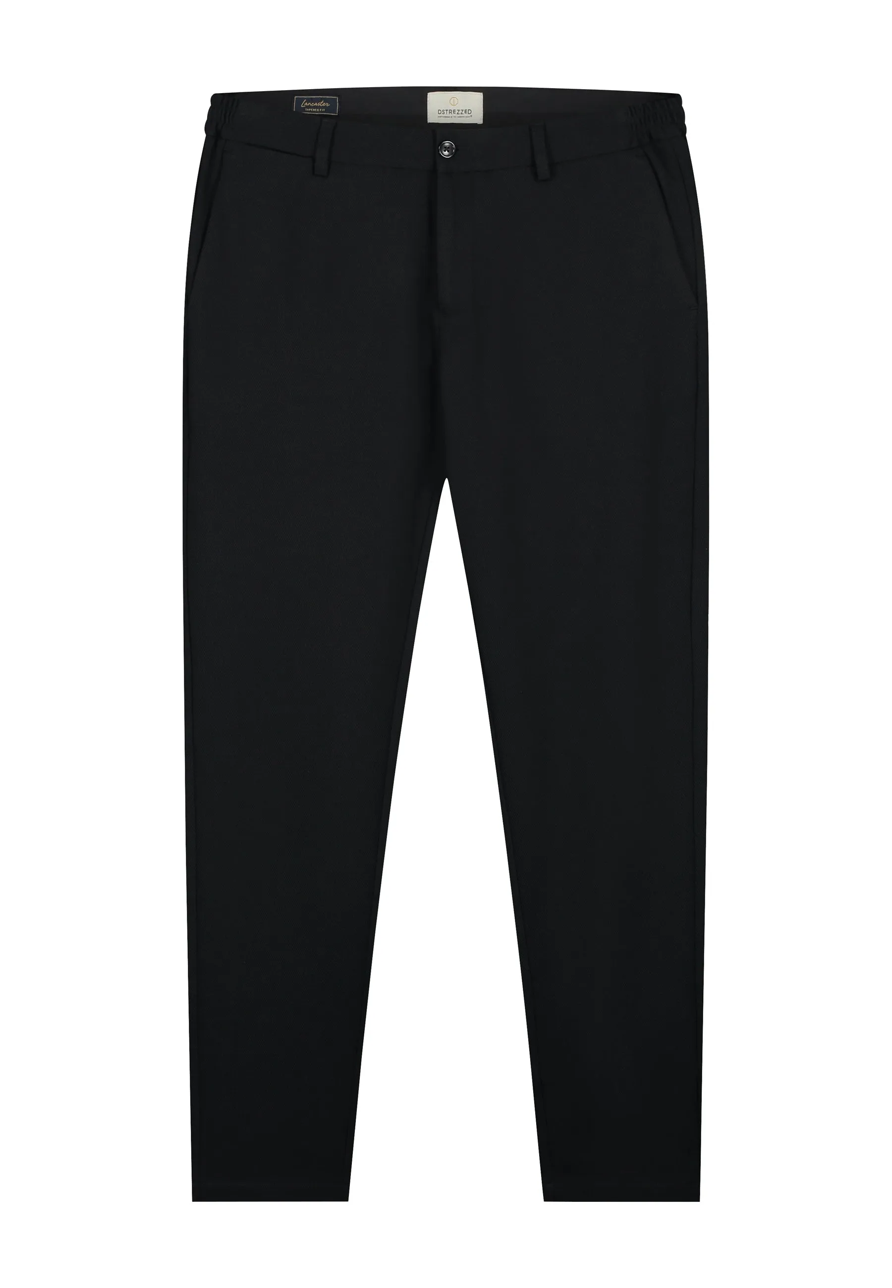 Lancaster Pique Pant in Black