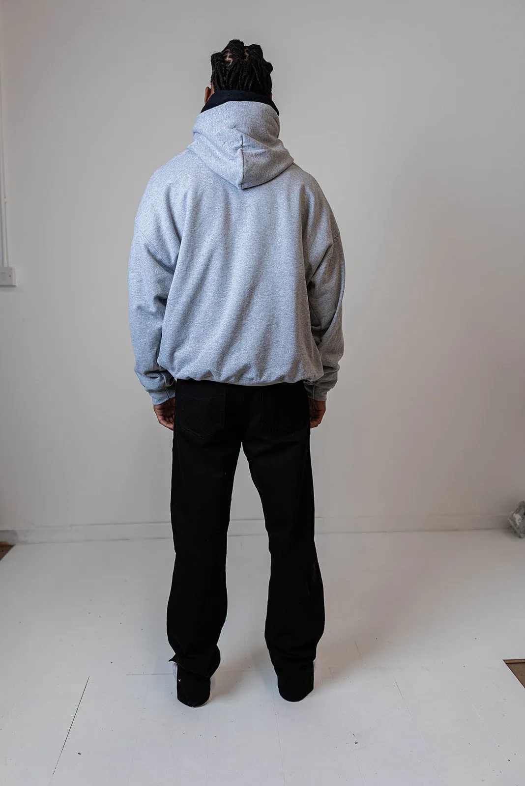 Layer Hoodie - Grey/Black