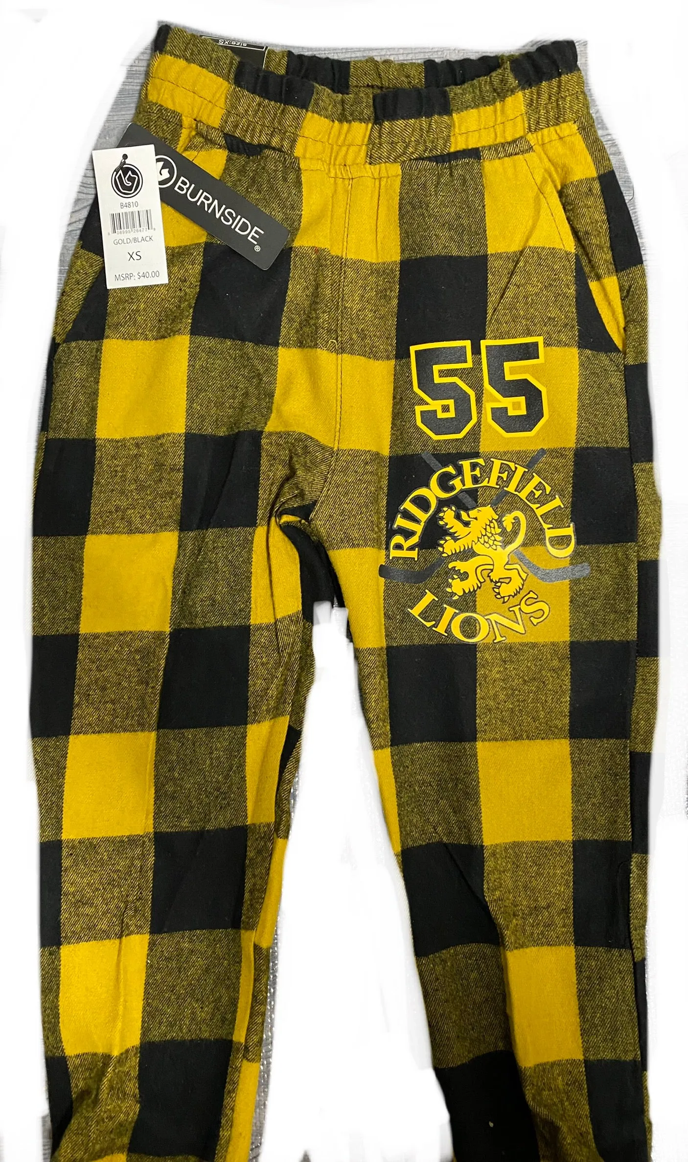 Lions Plaid Sweatpants