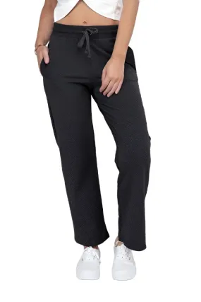 Lounge Wide Pants With Drawstrings