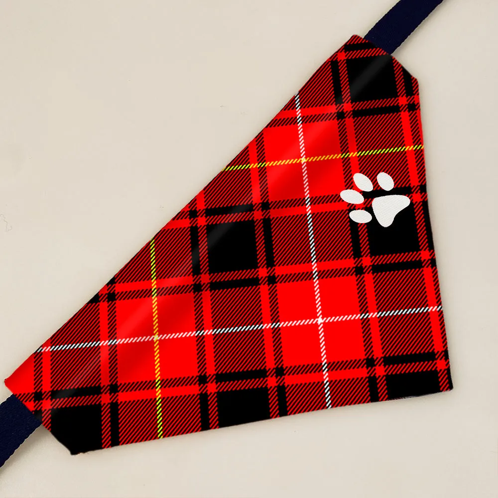 MacIver Modern Tartan Pet Bandana