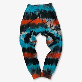 Mauna-kea Galaxy Joggers Teal Black Red MKS227_C2629