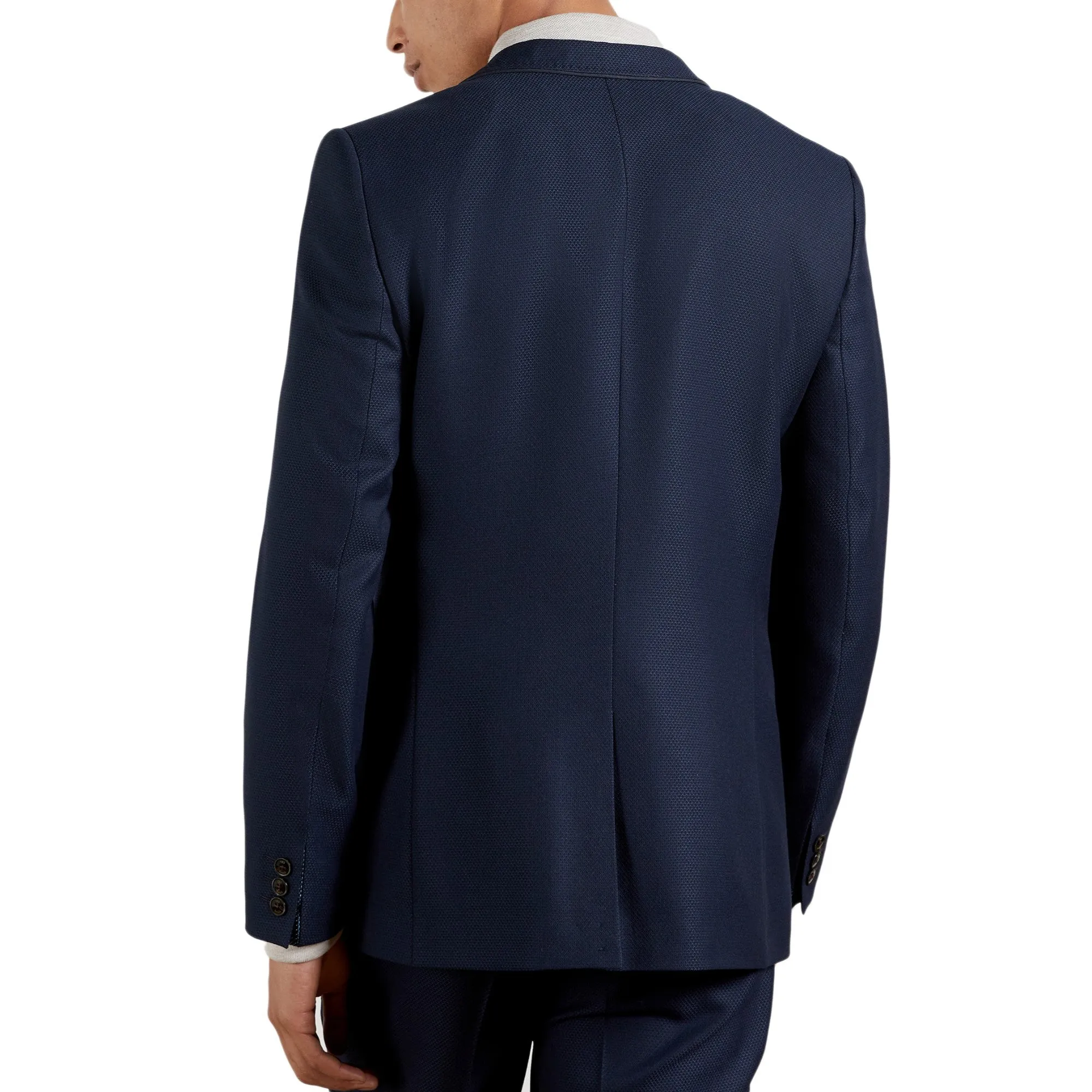 Men Mmj-Eskk-Semi Plain Blazer - Navy