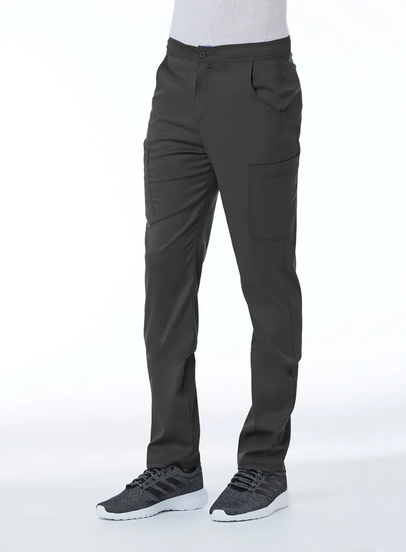 Men's Half Elastic Waistband Cargo Pant XS-3XL / Pewter