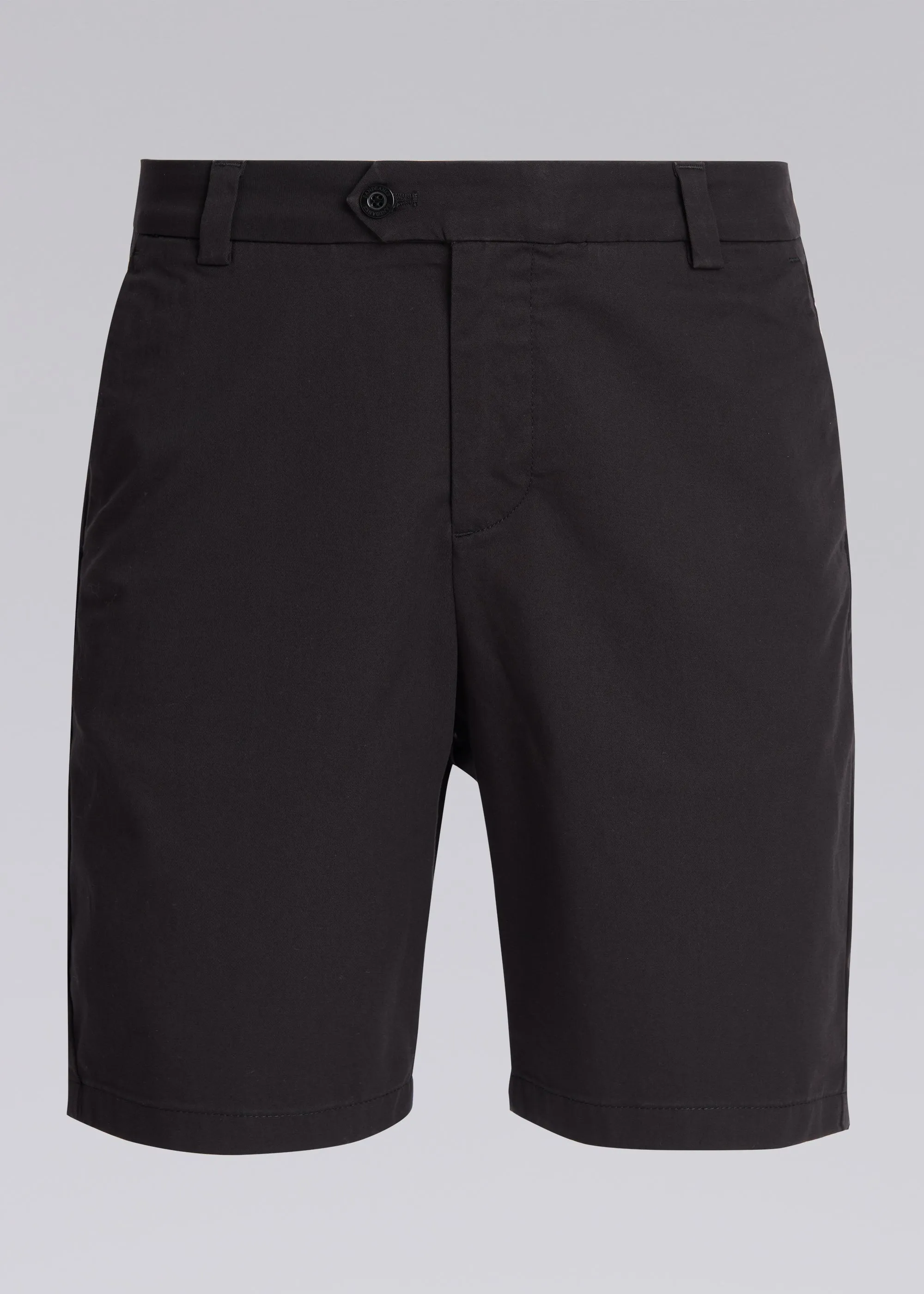 Men's Sandbanks Black Chino Shorts