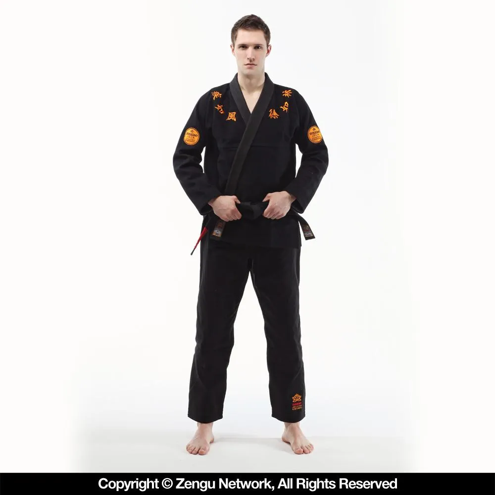 Muae Wear Furinkazan Black Jiu Jitsu Gi