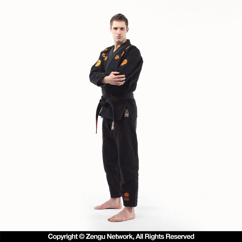 Muae Wear Furinkazan Black Jiu Jitsu Gi