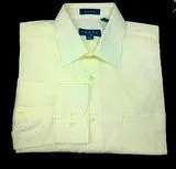 New- Versa Ecru Broadcloth Dress Shirt- Size M