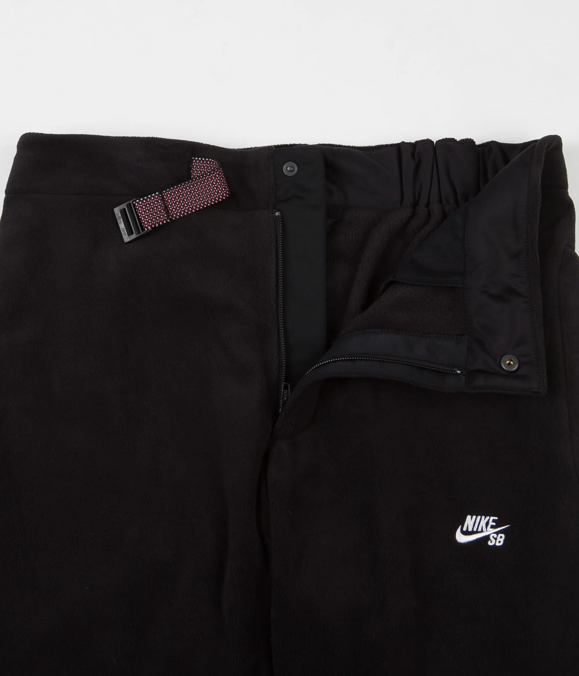 Nike SB Novelty Fleece Pants - Black / White