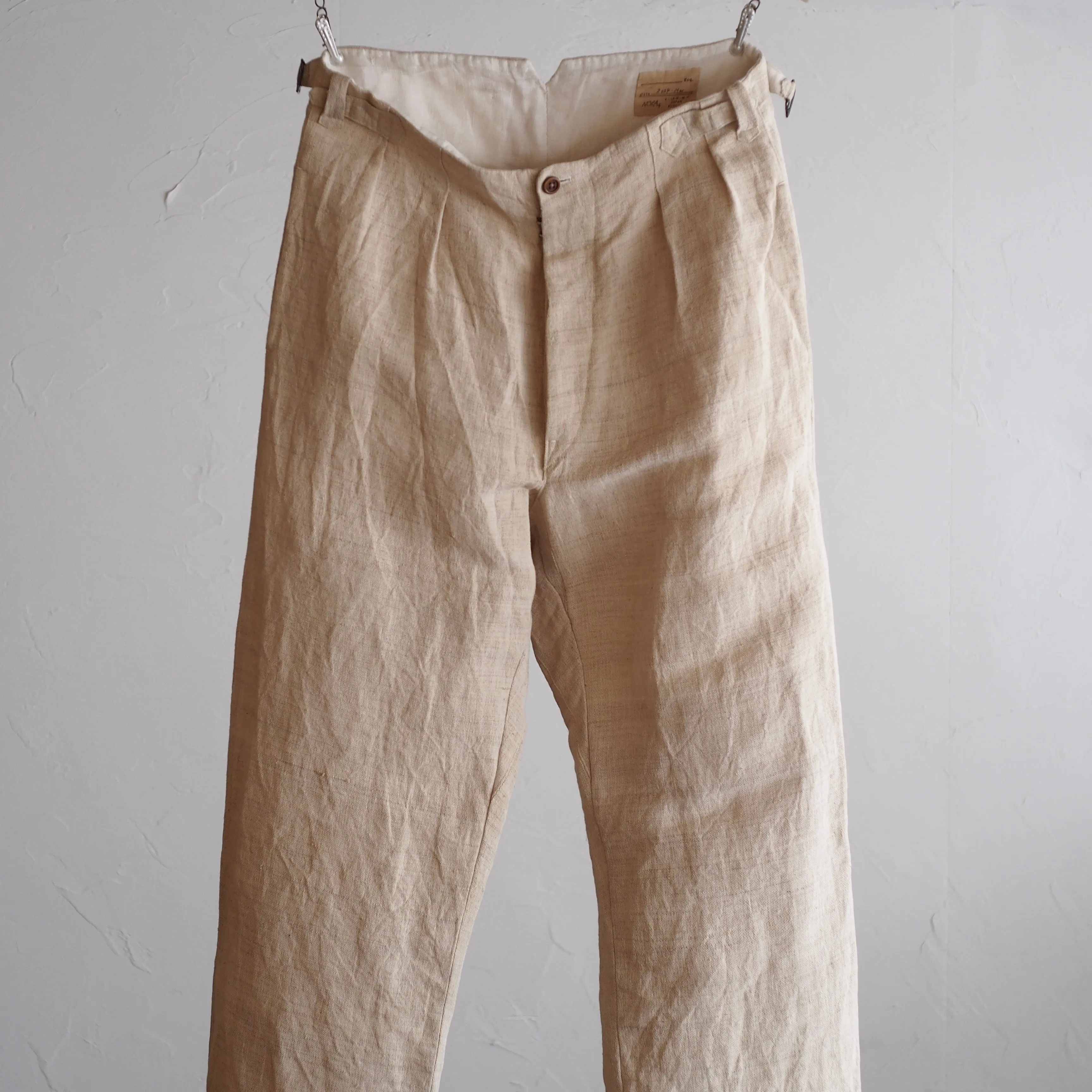 NORA WORK PANTS~japan old cotton/hemp