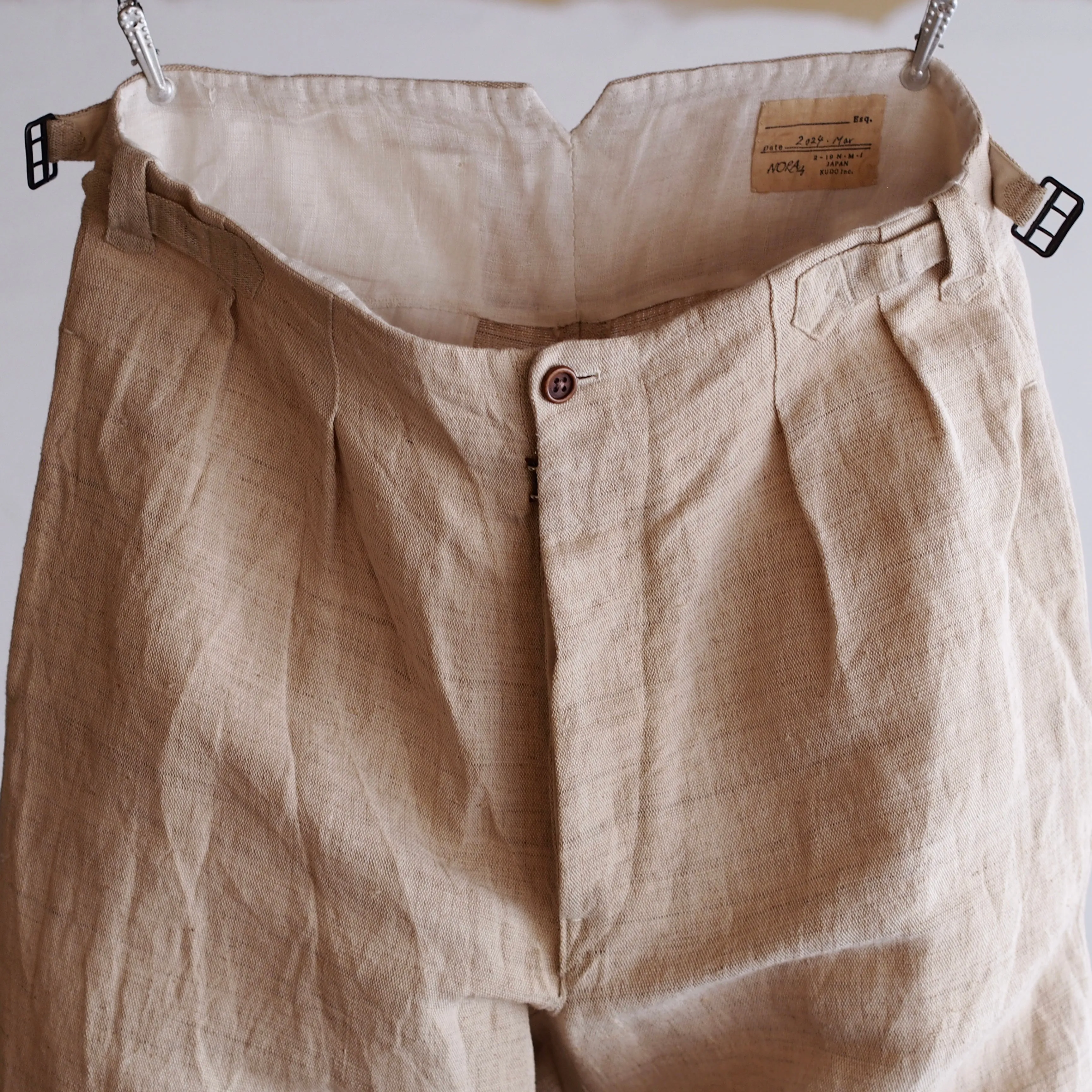 NORA WORK PANTS~japan old cotton/hemp