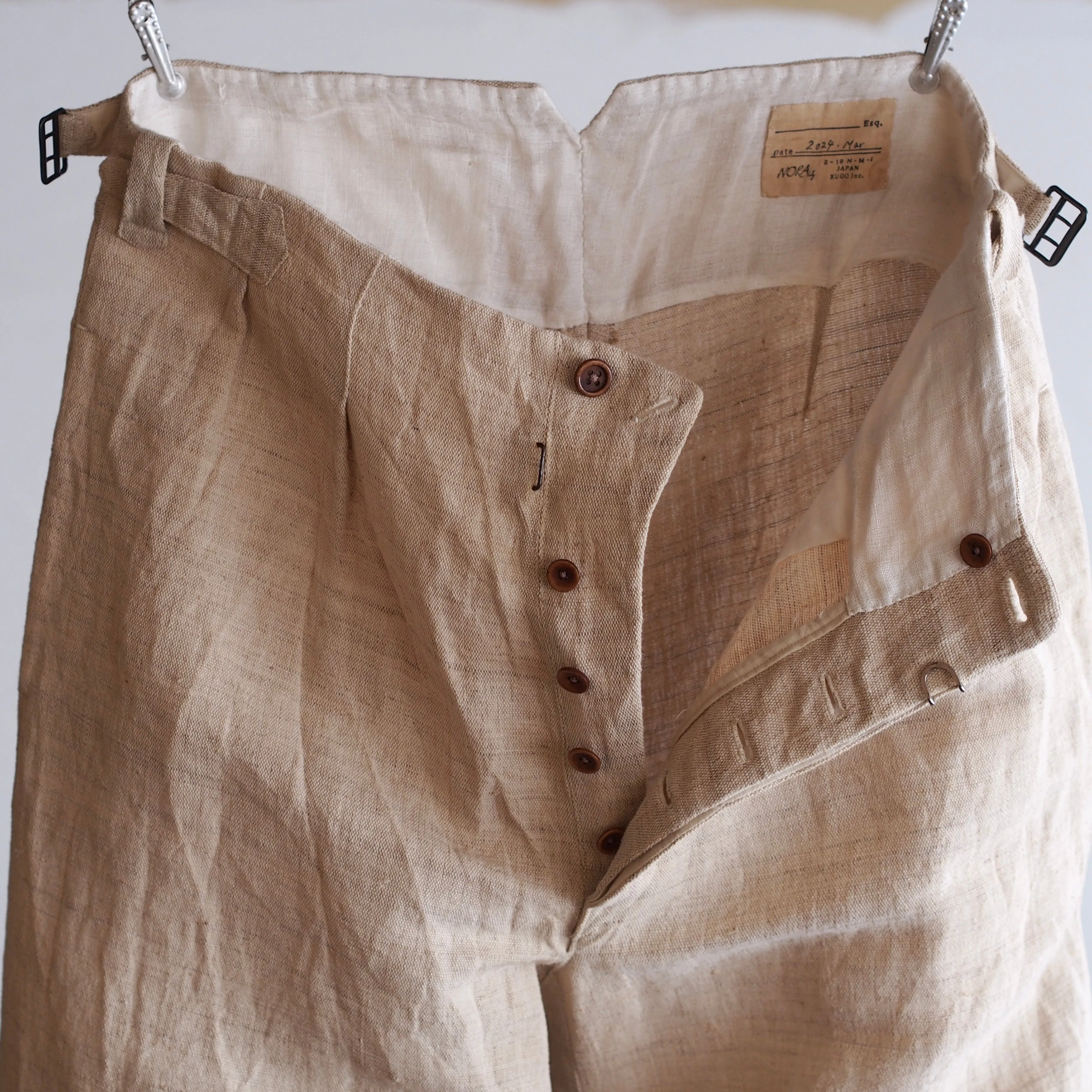 NORA WORK PANTS~japan old cotton/hemp