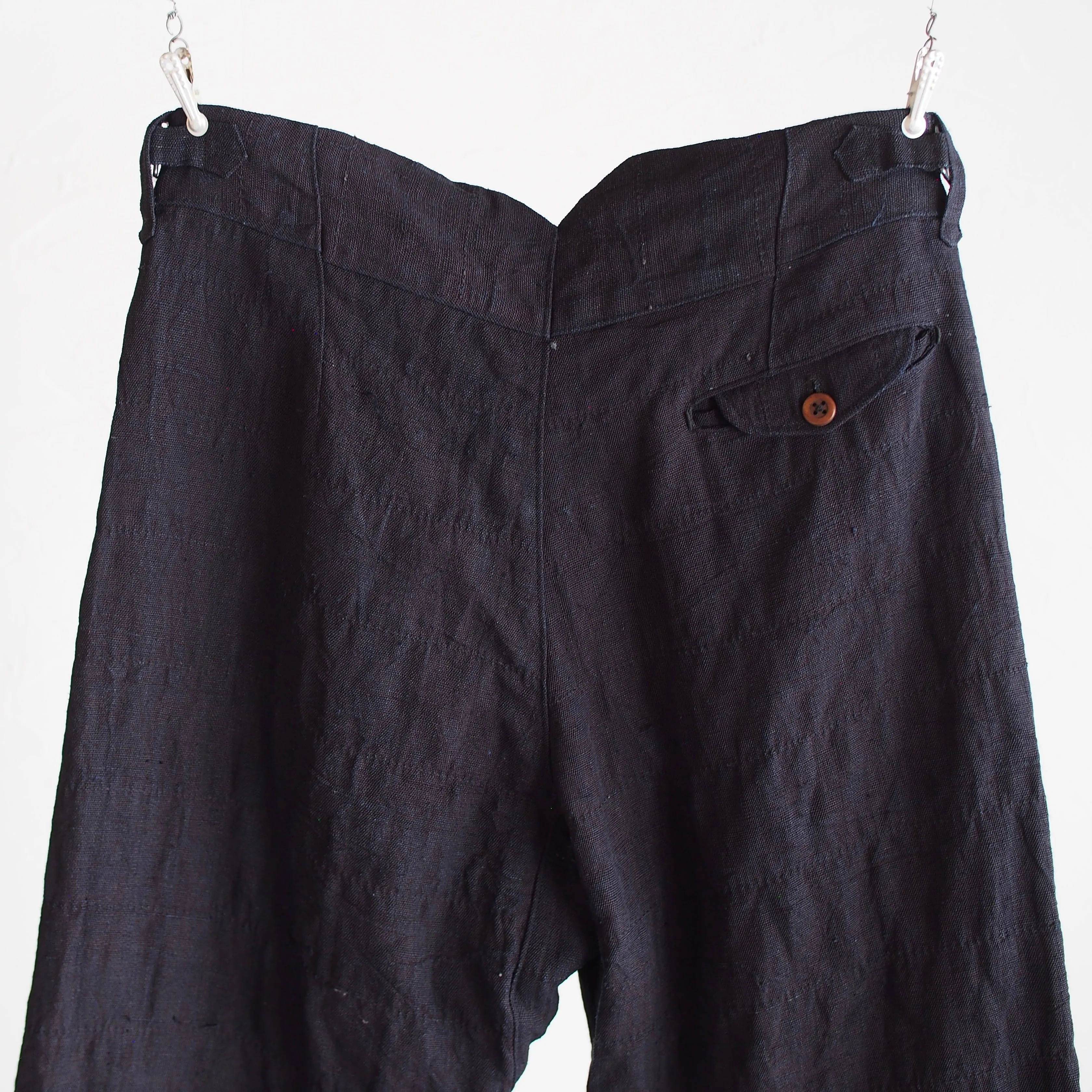 NORA WORK PANTS~japan old hemp fabric~南部麻 刺子