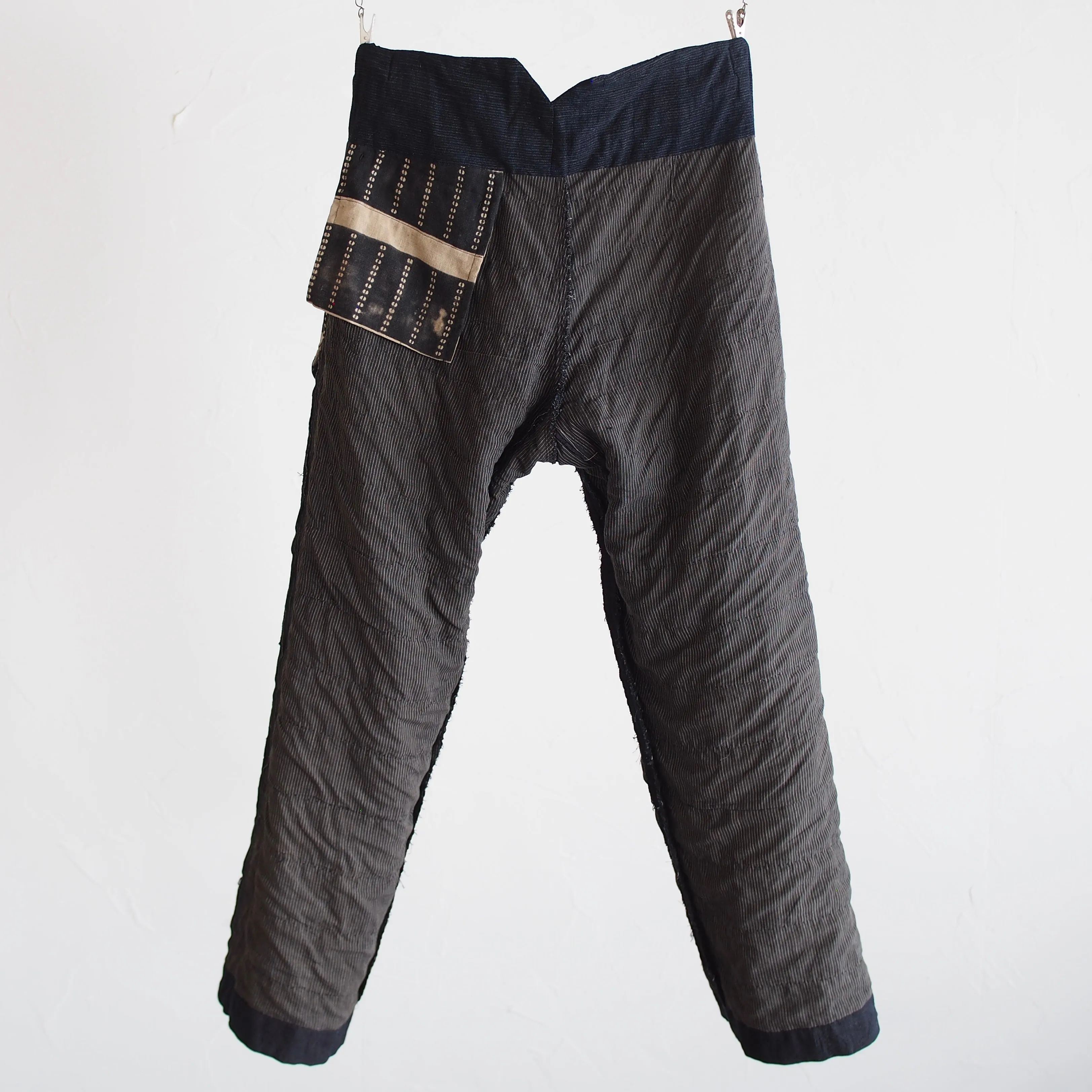 NORA WORK PANTS~japan old hemp fabric~南部麻 刺子