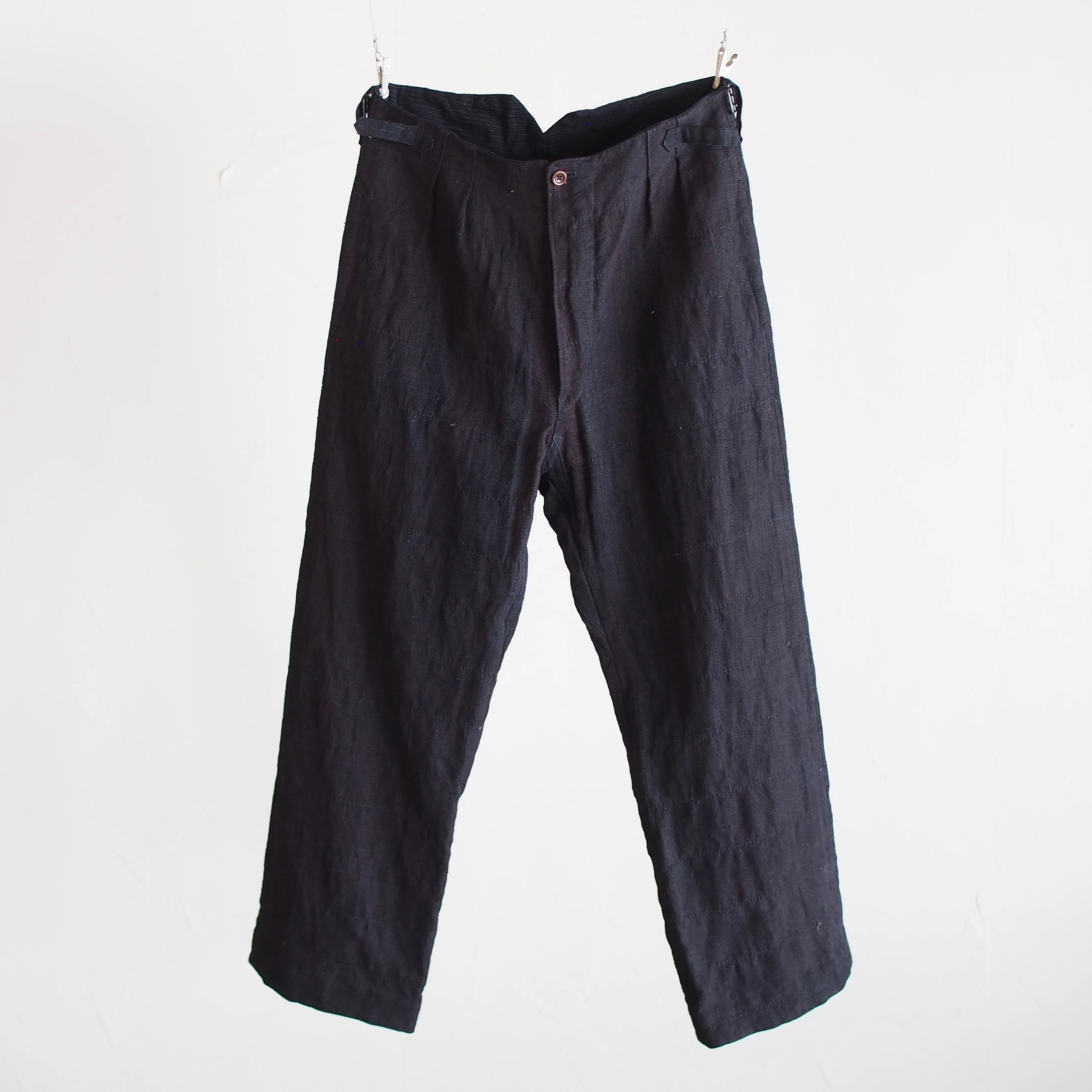 NORA WORK PANTS~japan old hemp fabric~南部麻 刺子