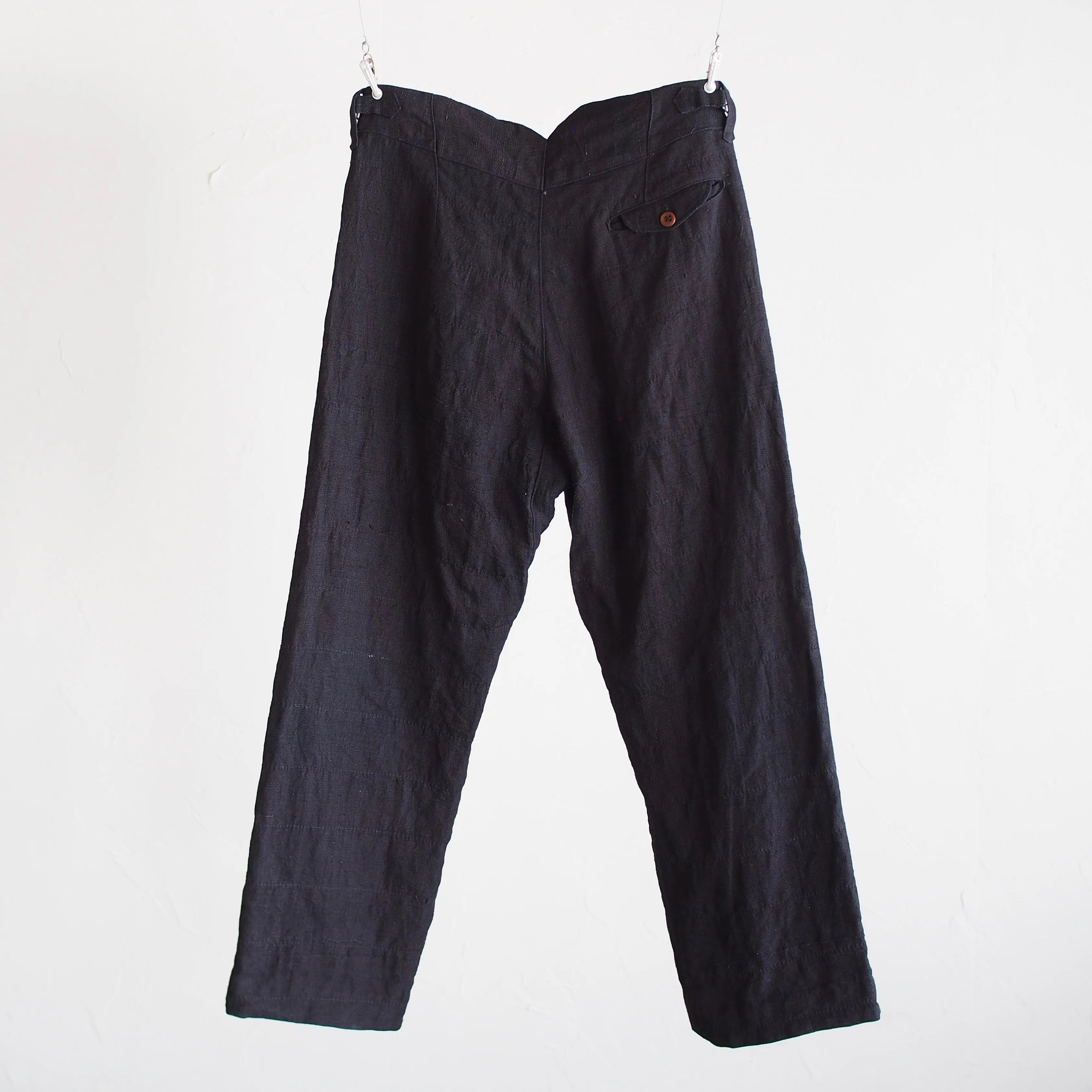 NORA WORK PANTS~japan old hemp fabric~南部麻 刺子