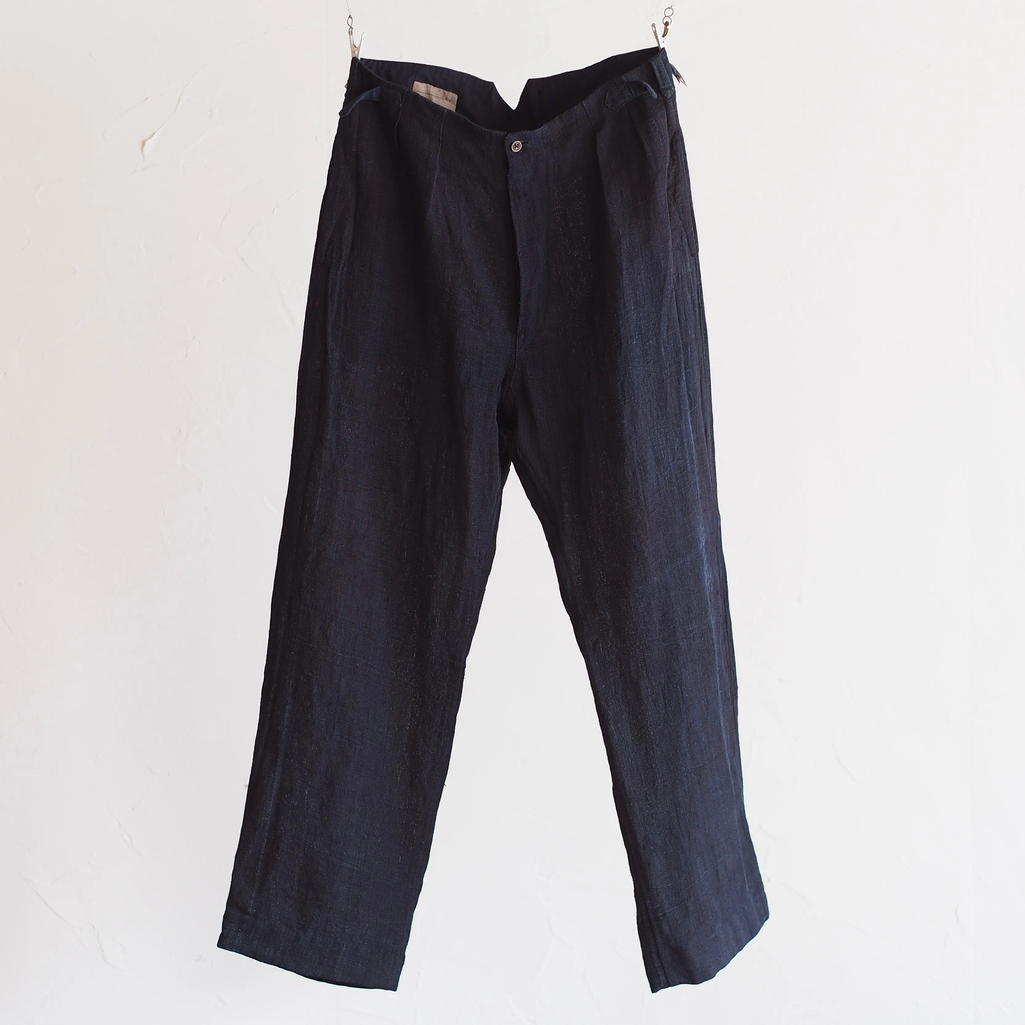 NORA WORK PANTS~japan old hemp fabric~南部麻