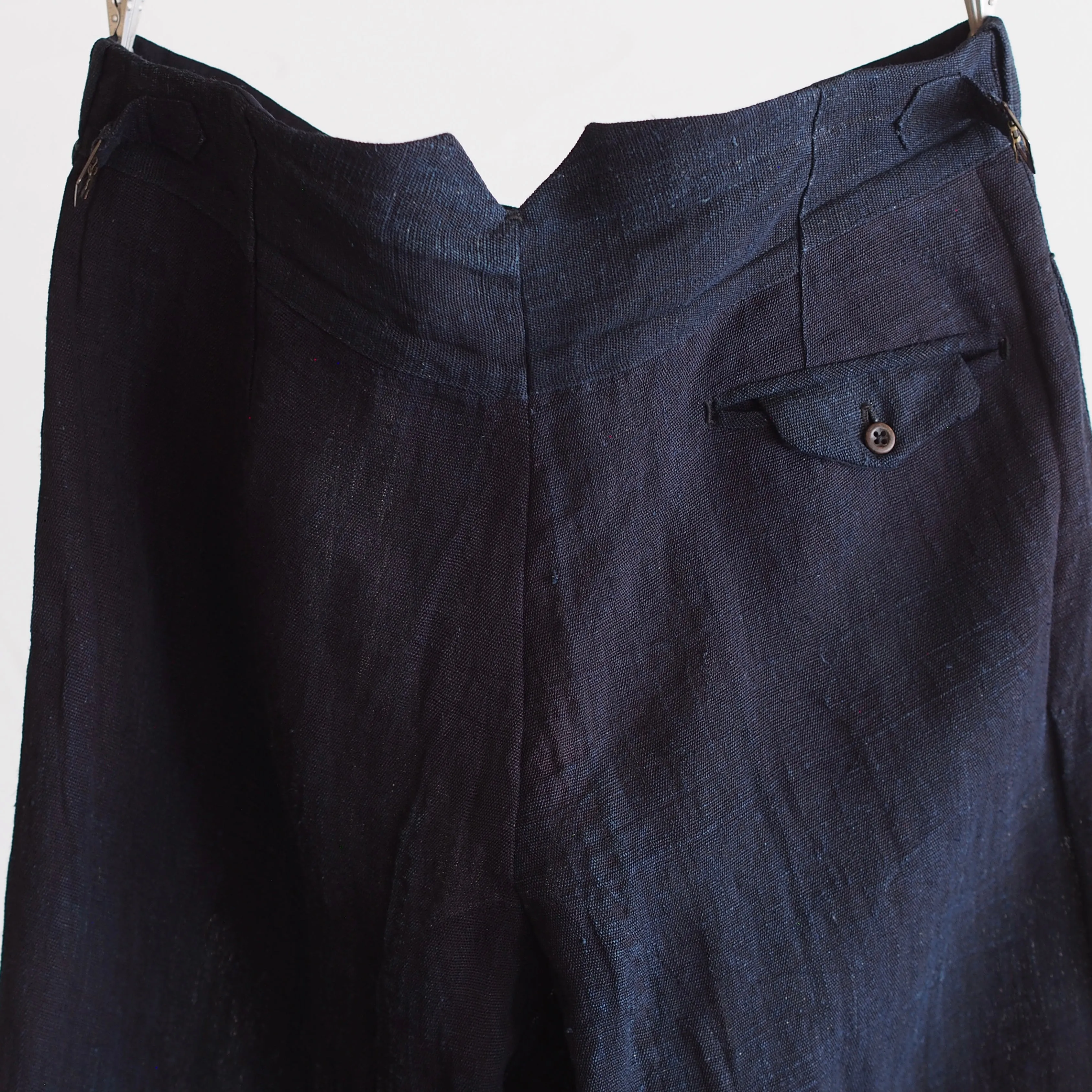 NORA WORK PANTS~japan old hemp fabric~南部麻