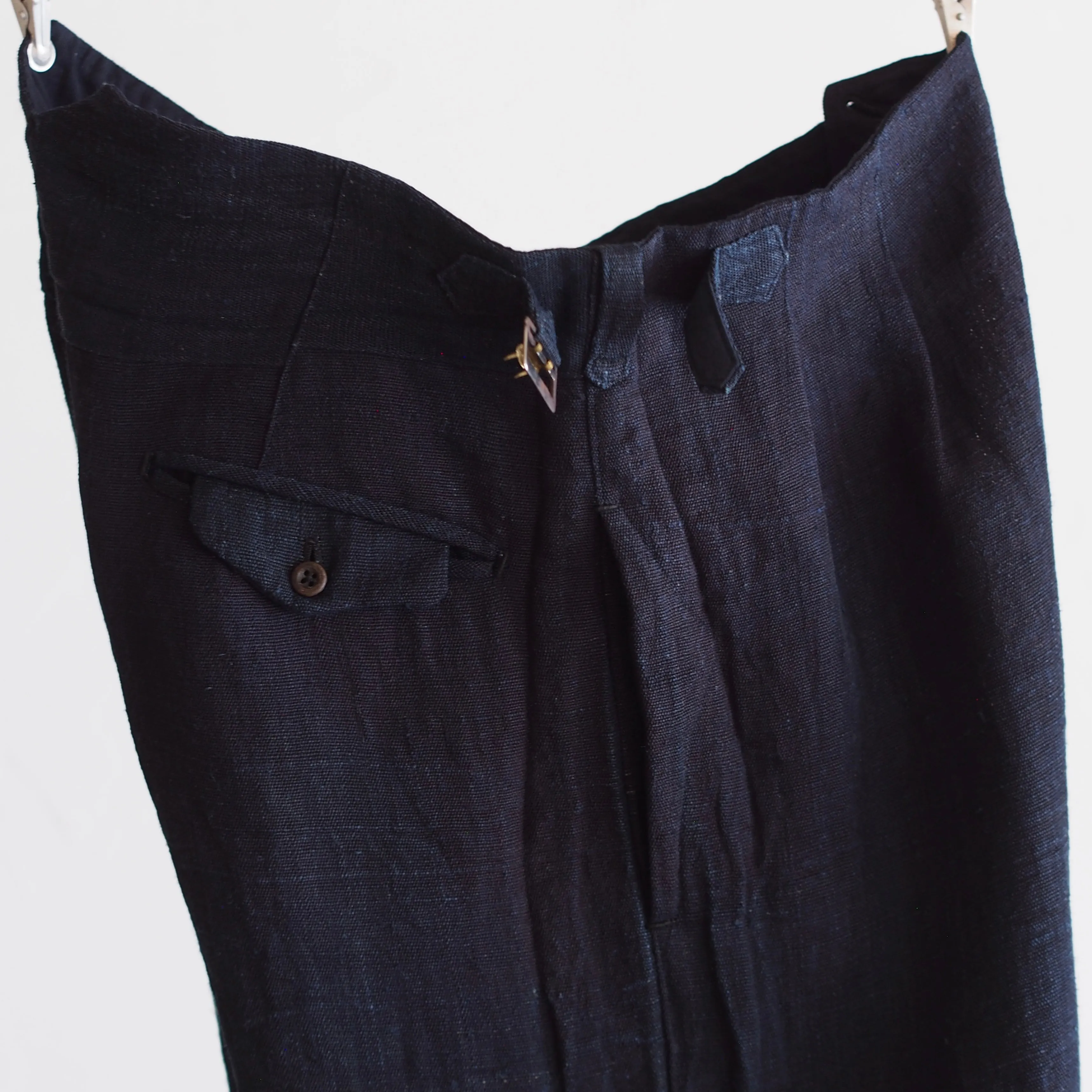 NORA WORK PANTS~japan old hemp fabric~南部麻