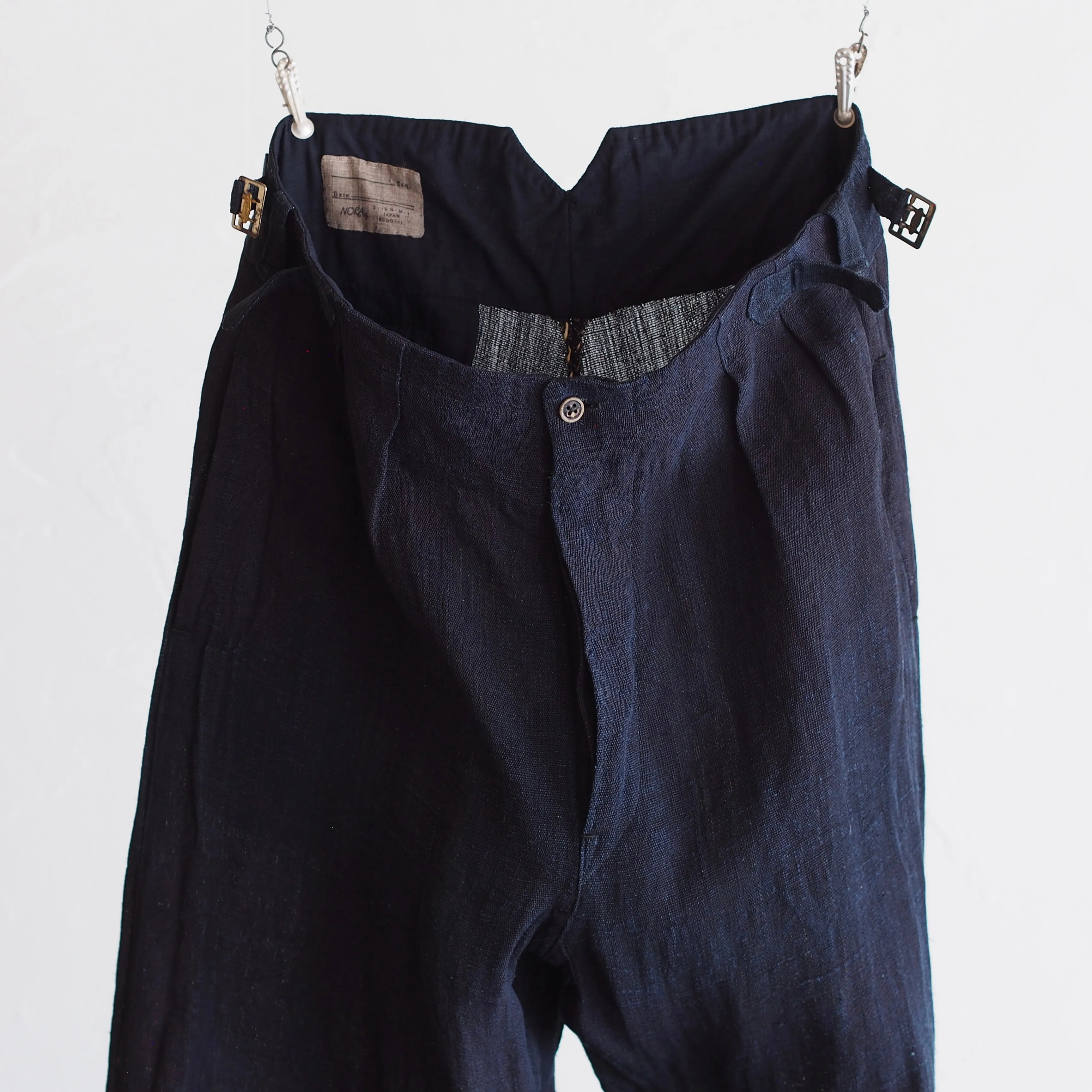 NORA WORK PANTS~japan old hemp fabric~南部麻