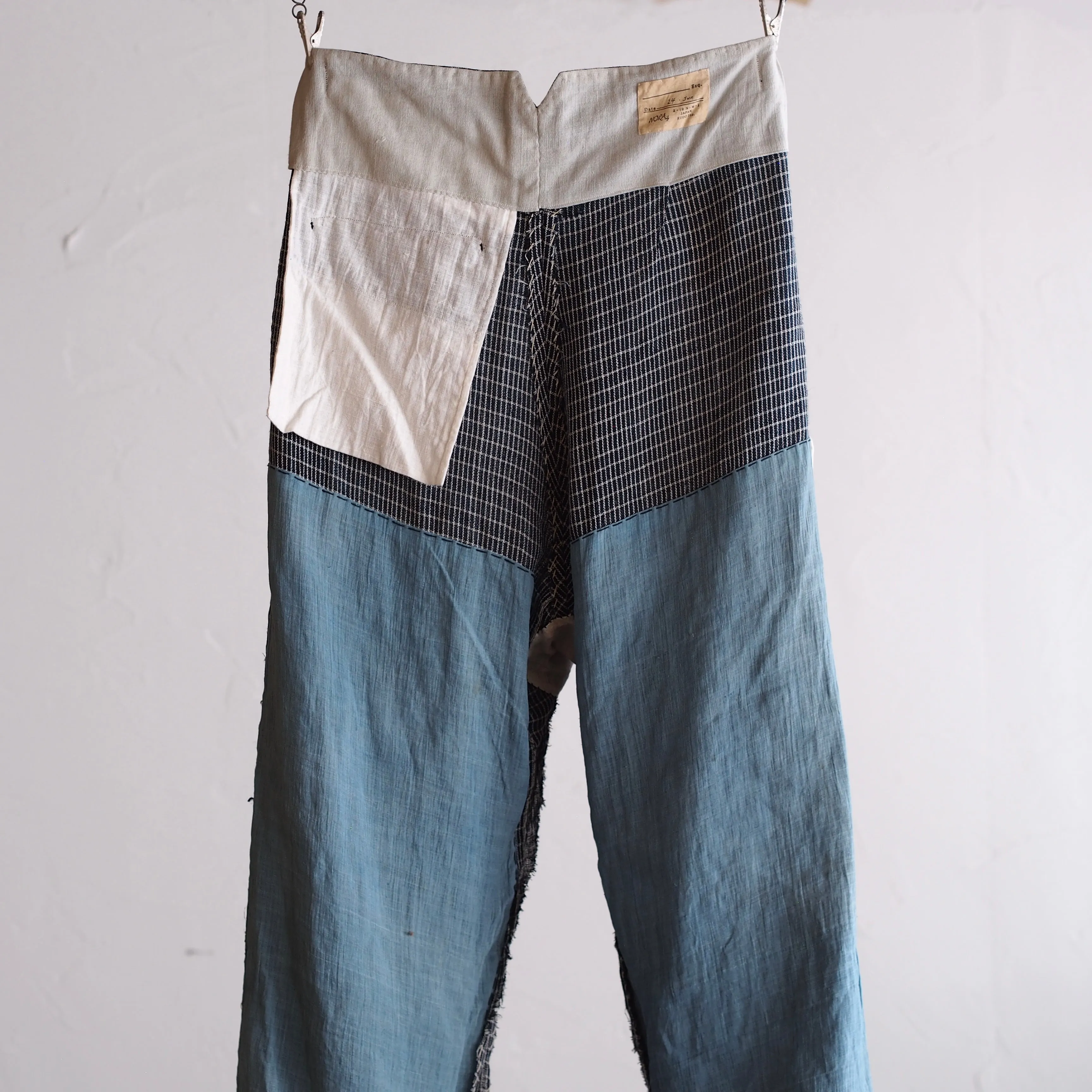 NORA WORK PANTS~japan old indigo cotton/hemp~