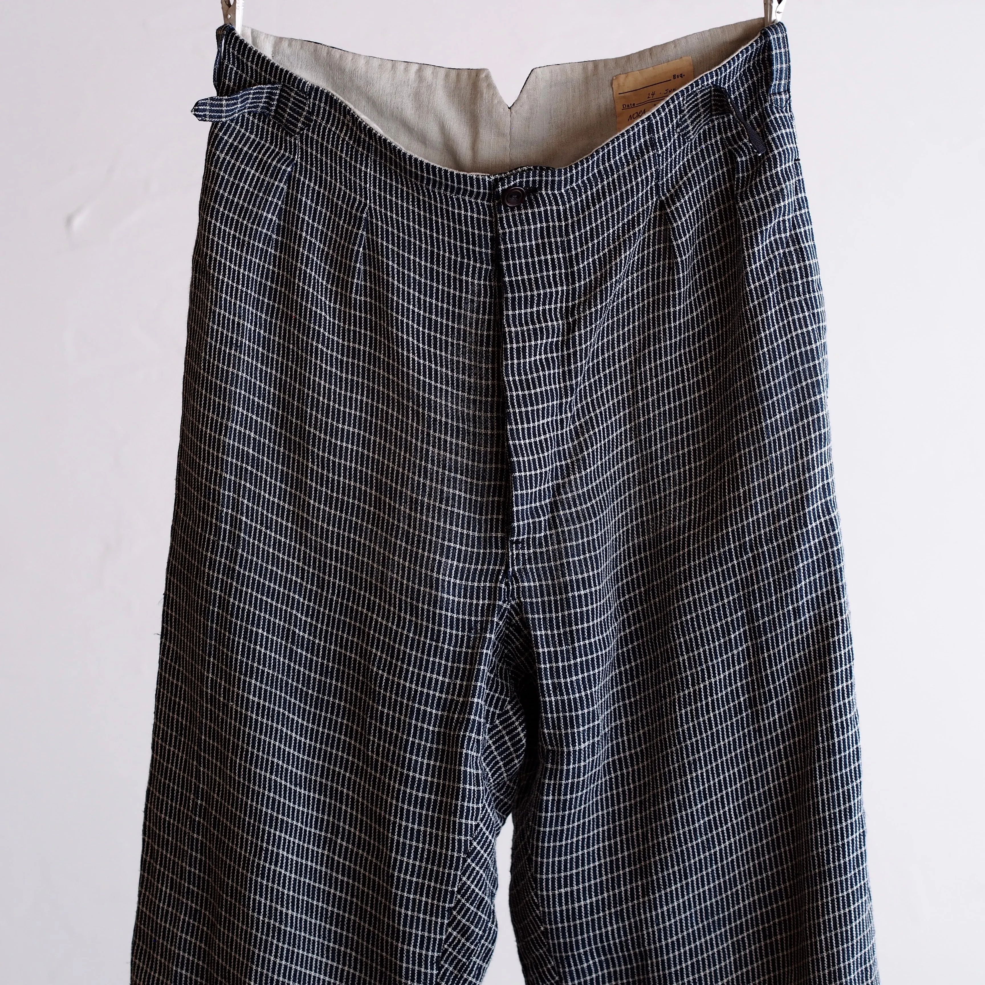 NORA WORK PANTS~japan old indigo cotton/hemp~