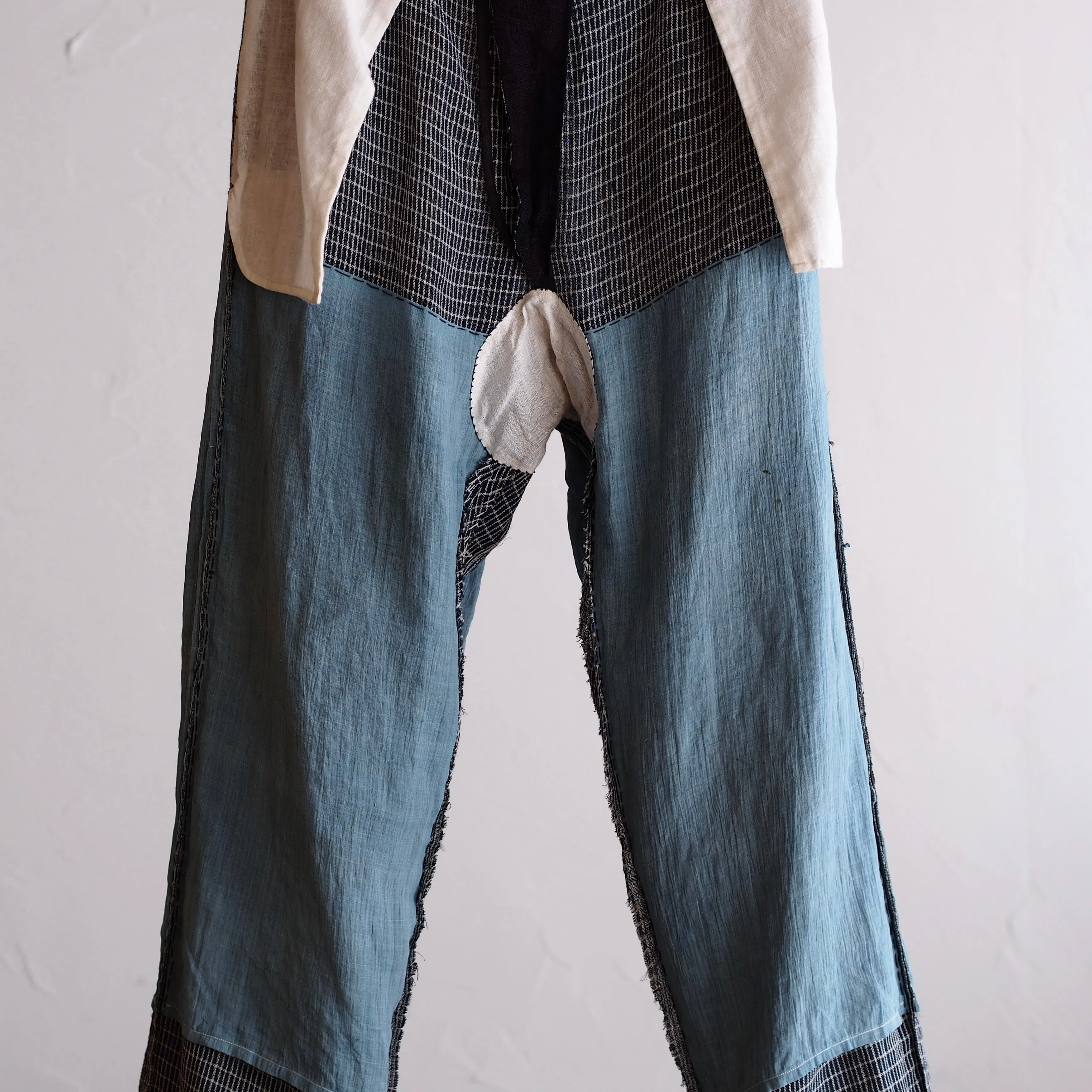 NORA WORK PANTS~japan old indigo cotton/hemp~