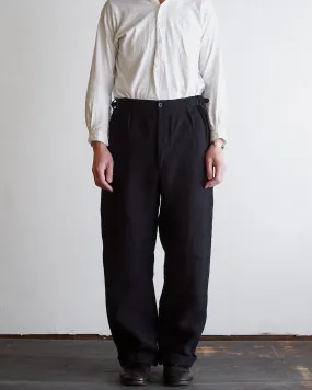 NORA WORK PANTS~japan old indigo hemp