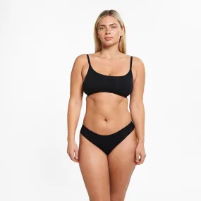 Original-Rise Thong - Seamless Eco 2.0 - Black