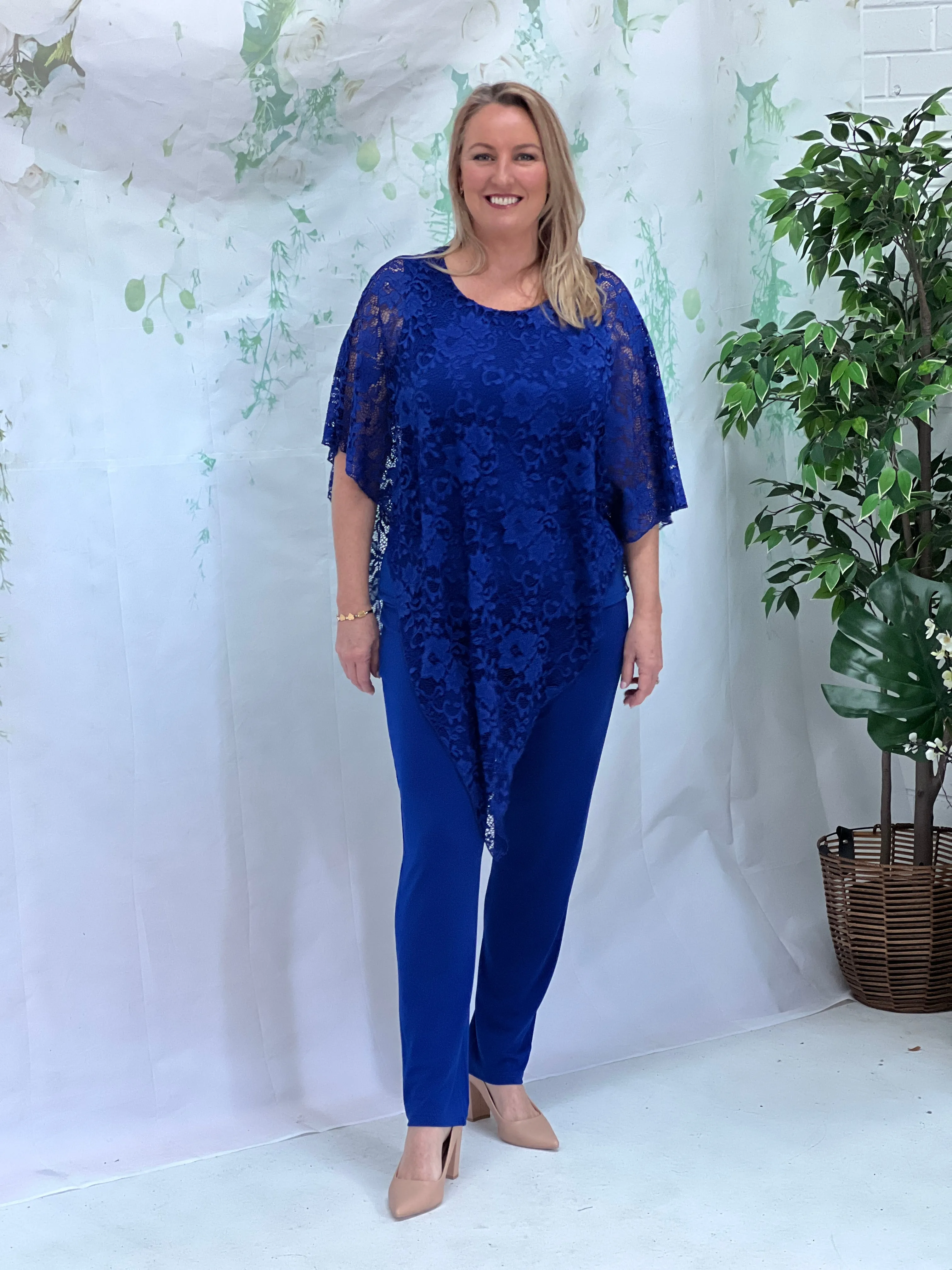 Owen Royal Lace Top