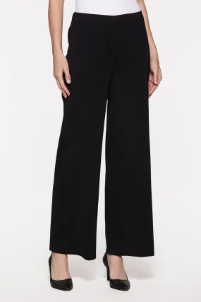 Plus Size Knit Wide-Leg Pants