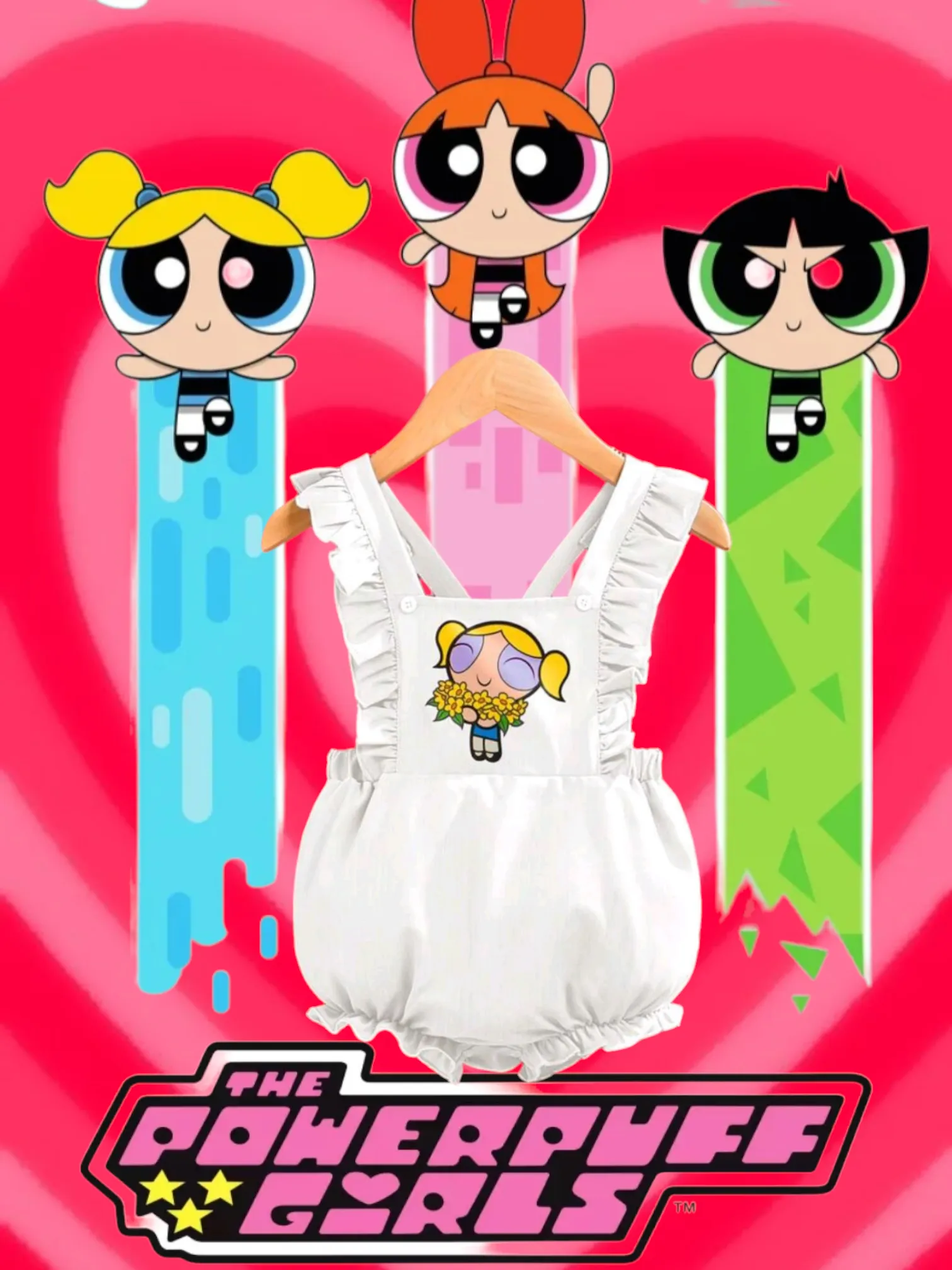 Powerpuff Girls Romper #100030