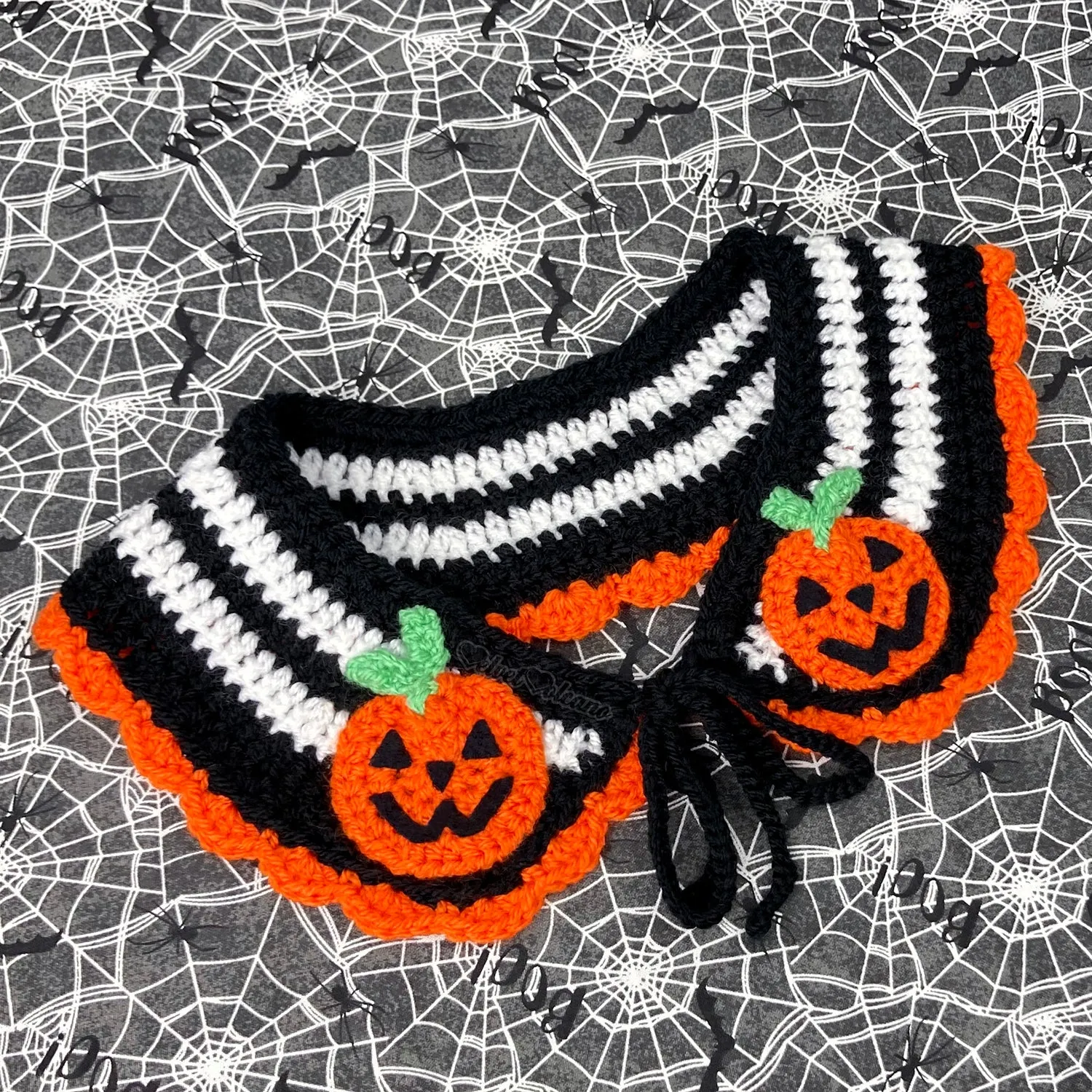 Pumpkin Stripe Collar