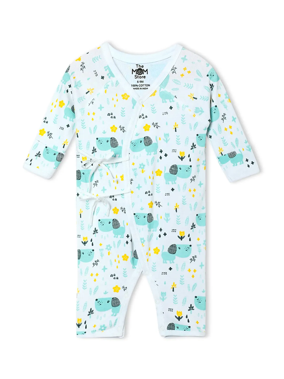 Puppy In The Garden Infant Romper (Jabla Style)