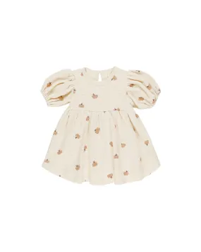 Quincy Mae Waffle Babydoll Dress || Pumpkins