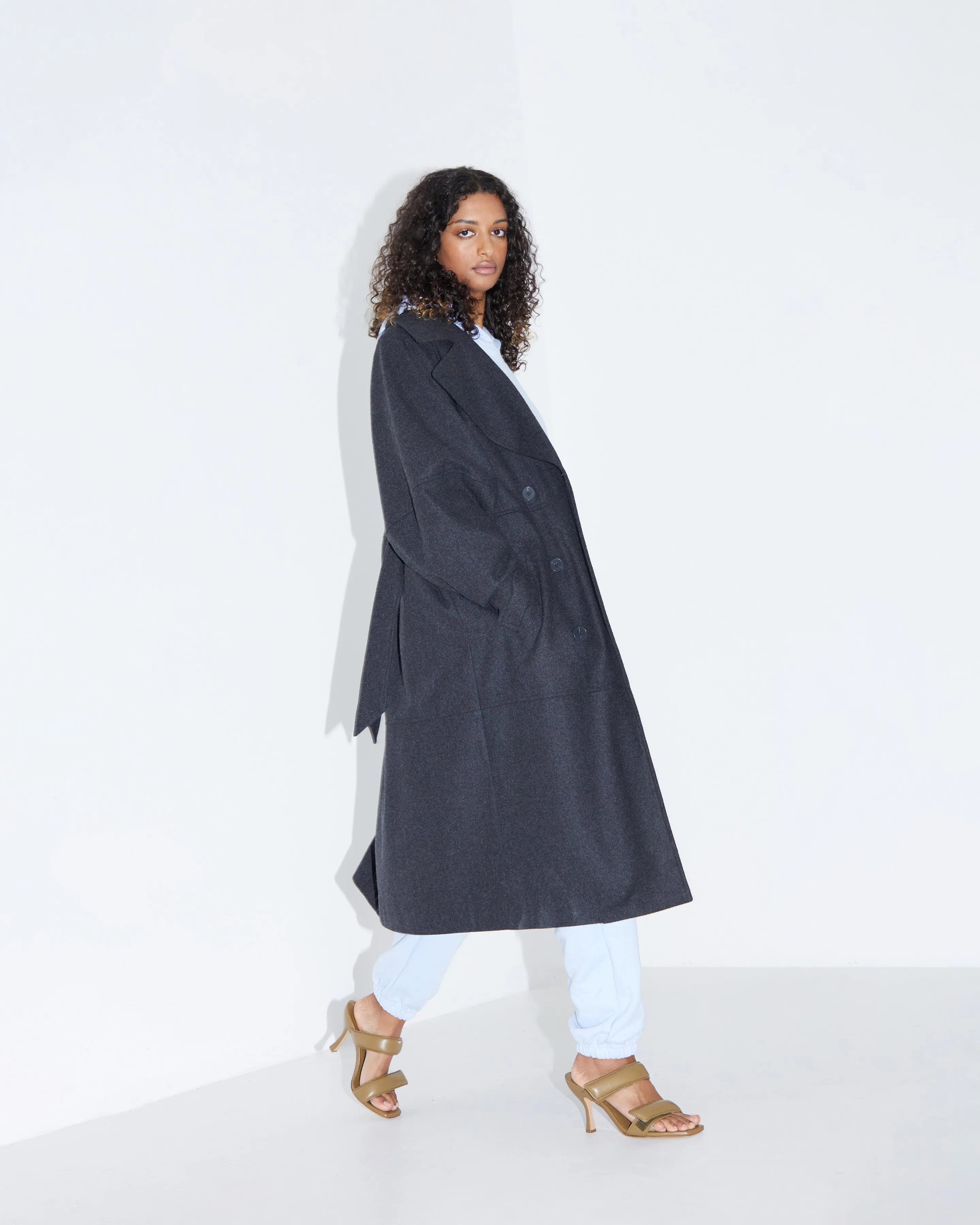 RAE COAT CHARCOAL