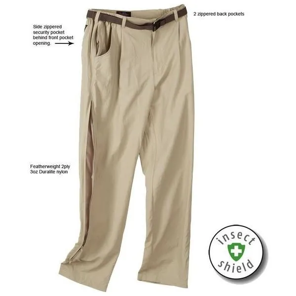 RailRiders Men's Eco-Mesh Pant with Insect Shield