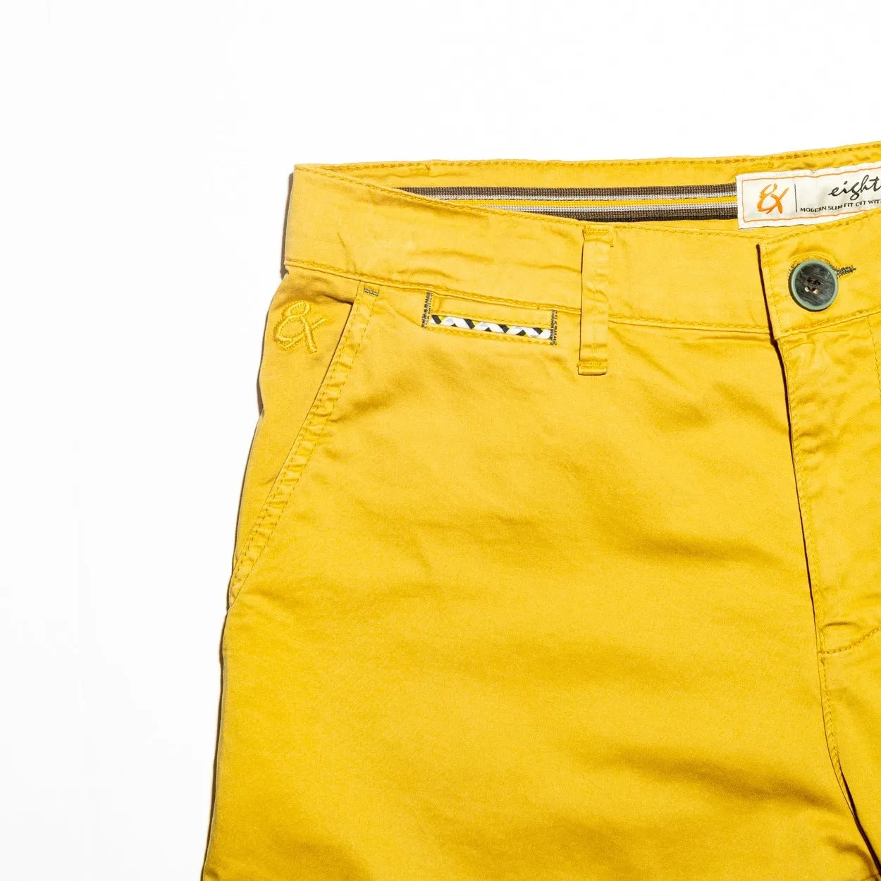 Regalia Chino Shorts - Mustard